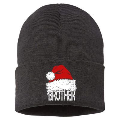 Christmas Santa Hat Brother Sustainable Knit Beanie