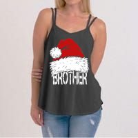 Christmas Santa Hat Brother Women's Strappy Tank