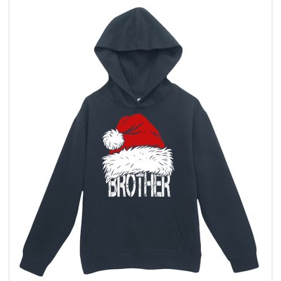 Christmas Santa Hat Brother Urban Pullover Hoodie