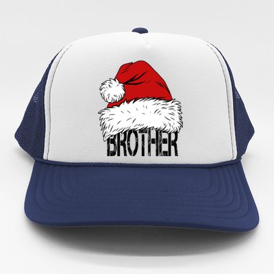 Christmas Santa Hat Brother Trucker Hat