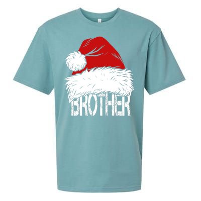 Christmas Santa Hat Brother Sueded Cloud Jersey T-Shirt