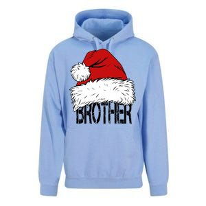 Christmas Santa Hat Brother Unisex Surf Hoodie