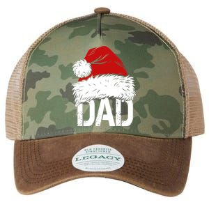 Christmas Santa Hat Dad Legacy Tie Dye Trucker Hat