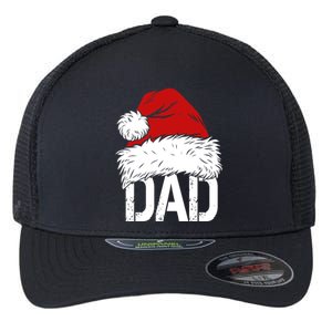 Christmas Santa Hat Dad Flexfit Unipanel Trucker Cap