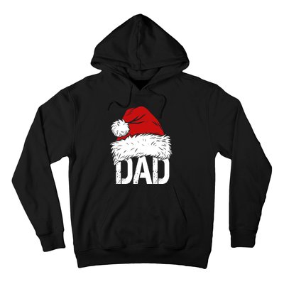 Christmas Santa Hat Dad Hoodie