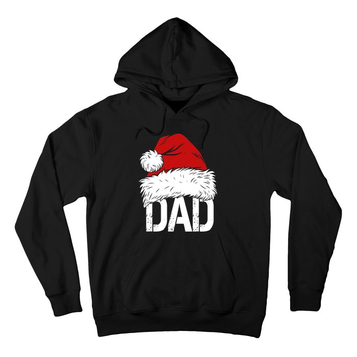 Christmas Santa Hat Dad Hoodie