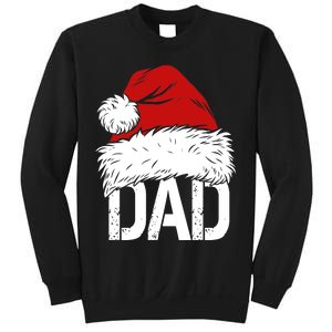 Christmas Santa Hat Dad Sweatshirt