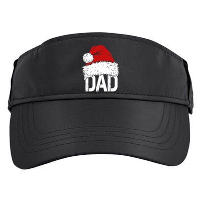 Christmas Santa Hat Dad Adult Drive Performance Visor