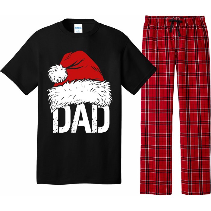 Christmas Santa Hat Dad Pajama Set