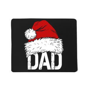 Christmas Santa Hat Dad Mousepad