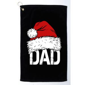 Christmas Santa Hat Dad Platinum Collection Golf Towel