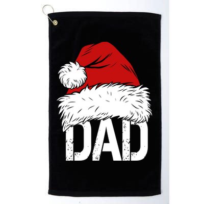 Christmas Santa Hat Dad Golf Towel