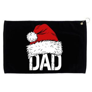 Christmas Santa Hat Dad Grommeted Golf Towel