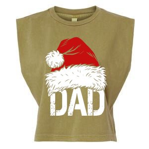 Christmas Santa Hat Dad Garment-Dyed Women's Muscle Tee