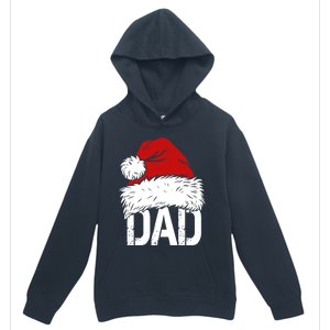 Christmas Santa Hat Dad Urban Pullover Hoodie