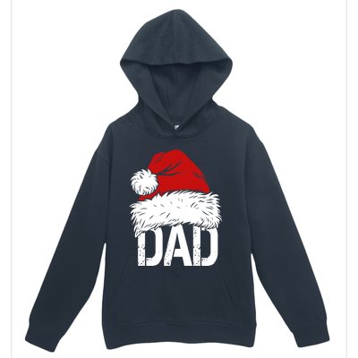 Christmas Santa Hat Dad Urban Pullover Hoodie