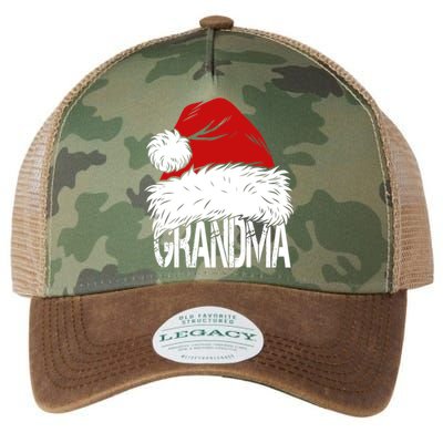 Christmas Santa Hat Grandma Legacy Tie Dye Trucker Hat