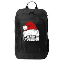 Christmas Santa Hat Grandma City Backpack