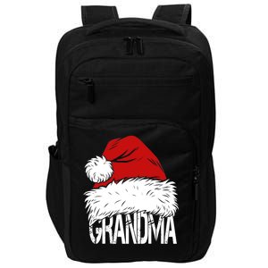 Christmas Santa Hat Grandma Impact Tech Backpack