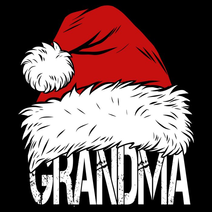 Christmas Santa Hat Grandma Impact Tech Backpack