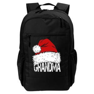 Christmas Santa Hat Grandma Daily Commute Backpack