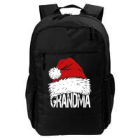 Christmas Santa Hat Grandma Daily Commute Backpack