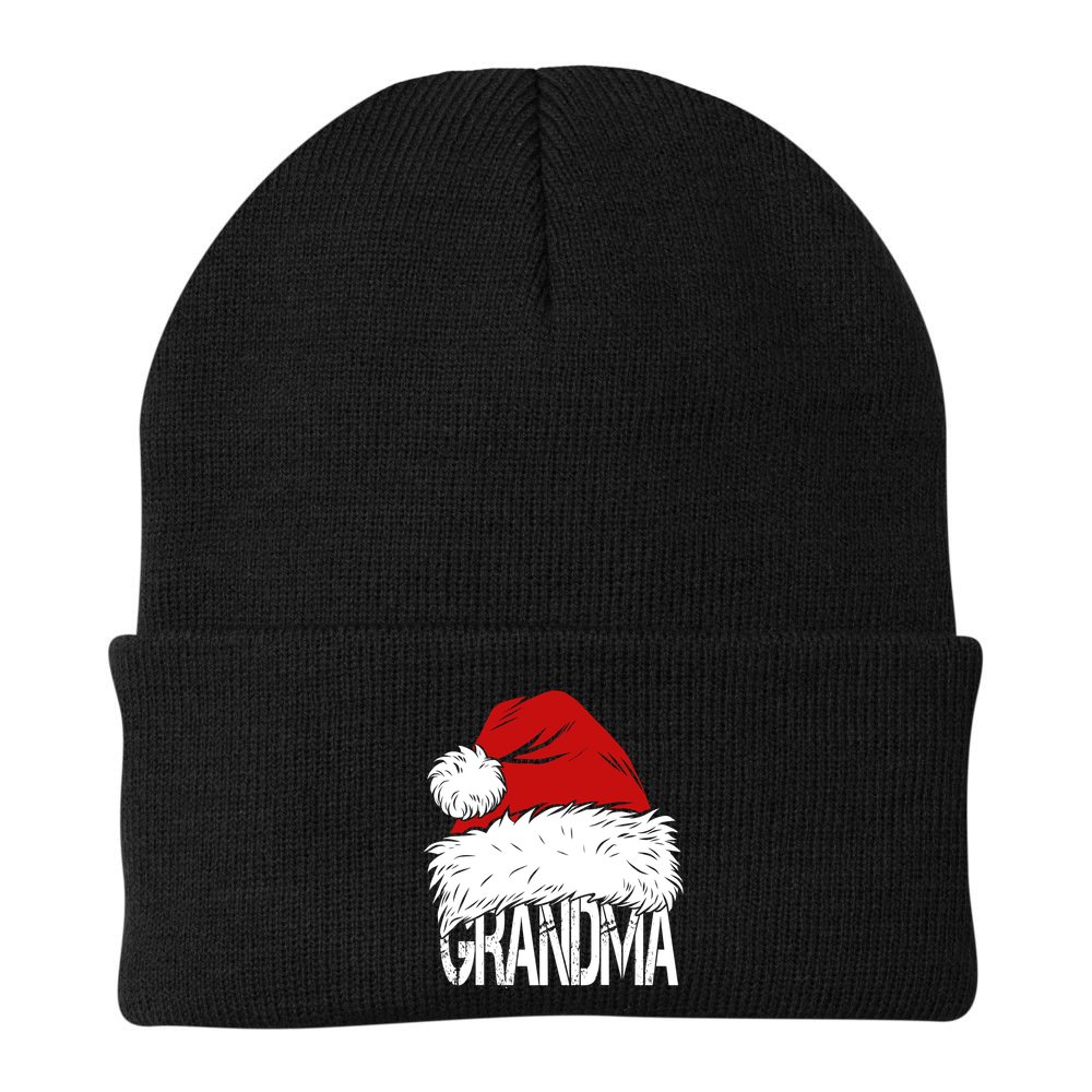 Christmas Santa Hat Grandma Beanie