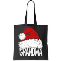 Christmas Santa Hat Grandma Tote Bag