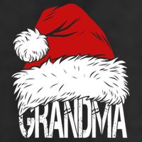 Christmas Santa Hat Grandma Hat