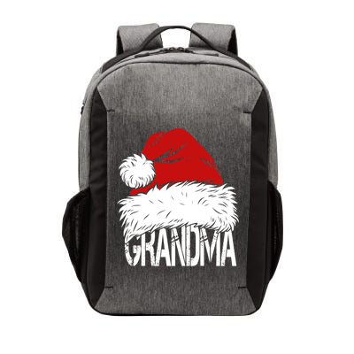 Christmas Santa Hat Grandma Vector Backpack