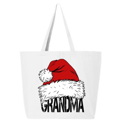 Christmas Santa Hat Grandma 25L Jumbo Tote