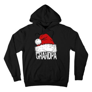 Christmas Santa Hat Grandpa Hoodie