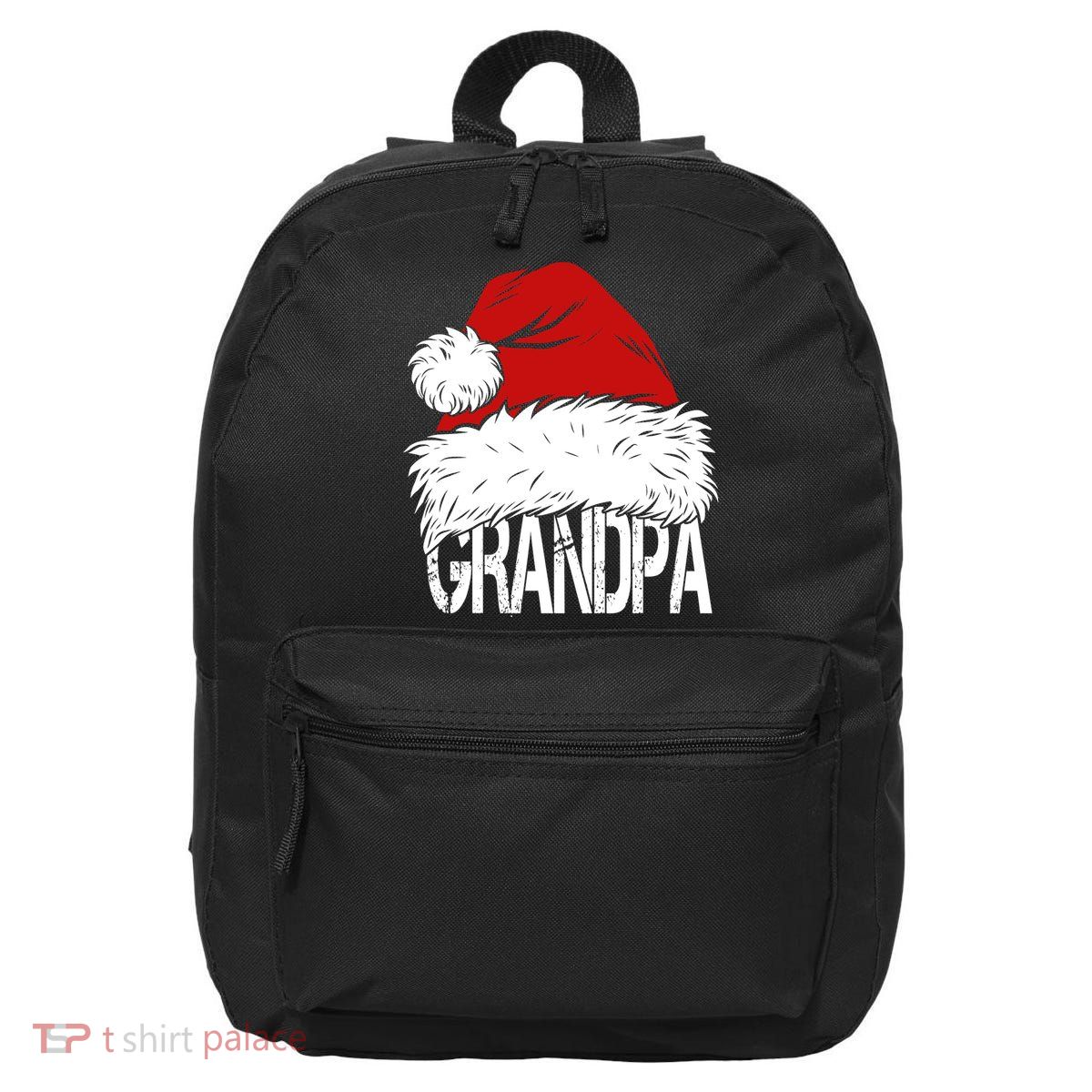Christmas Santa Hat Grandpa 16 in Basic Backpack