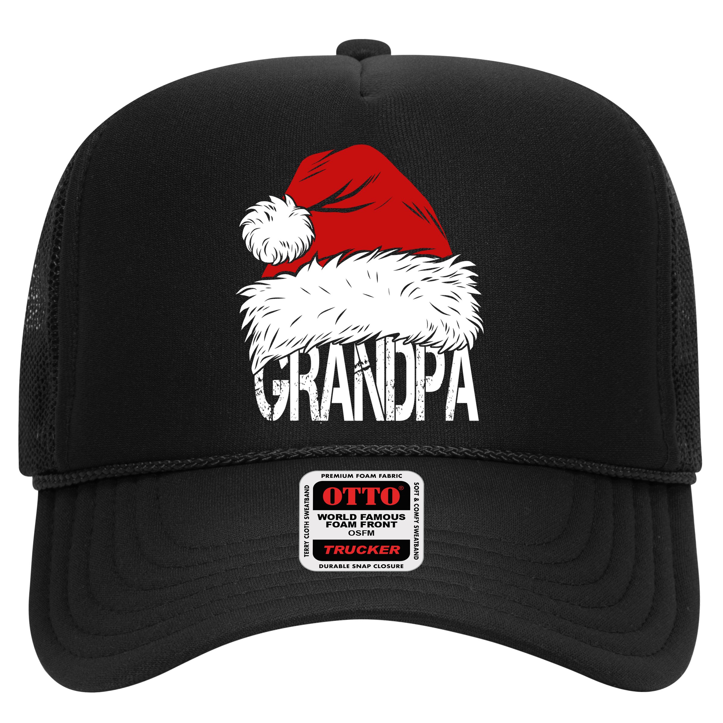 Christmas Santa Hat Grandpa Hat