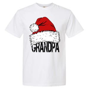 Christmas Santa Hat Grandpa Garment-Dyed Heavyweight T-Shirt