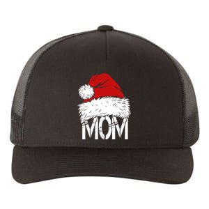 Christmas Santa Hat Mom Yupoong Adult 5-Panel Trucker Hat