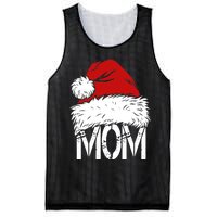 Christmas Santa Hat Mom Mesh Reversible Basketball Jersey Tank