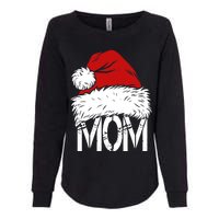 Christmas Santa Hat Mom Womens California Wash Sweatshirt