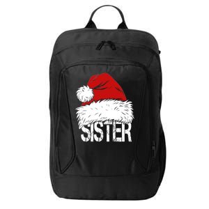 Christmas Santa Hat Sister City Backpack