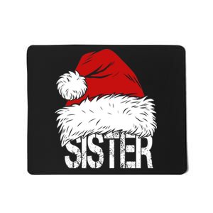 Christmas Santa Hat Sister Mousepad