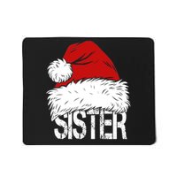 Christmas Santa Hat Sister Mousepad