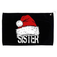 Christmas Santa Hat Sister Grommeted Golf Towel