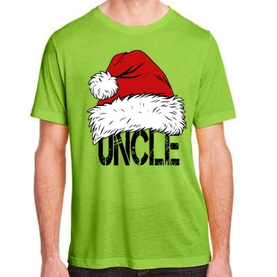 Christmas Santa Hat Uncle Adult ChromaSoft Performance T-Shirt