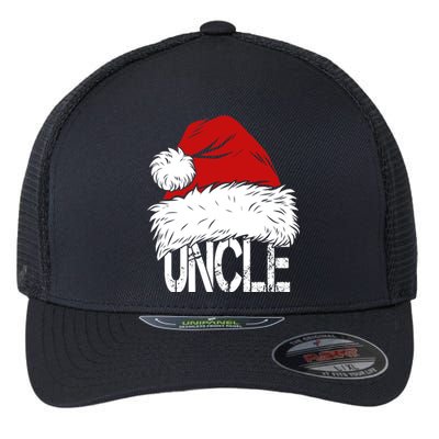 Christmas Santa Hat Uncle Flexfit Unipanel Trucker Cap