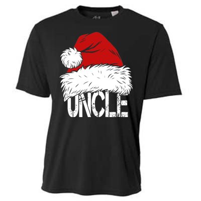 Christmas Santa Hat Uncle Cooling Performance Crew T-Shirt