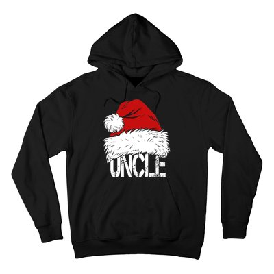 Christmas Santa Hat Uncle Hoodie