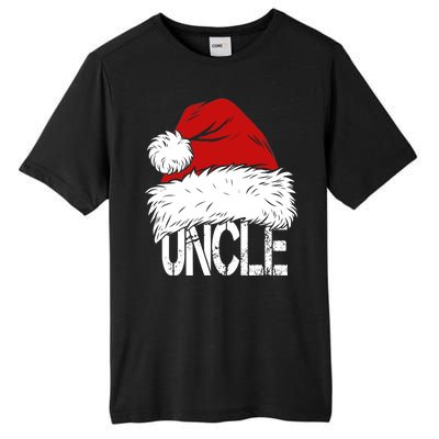 Christmas Santa Hat Uncle Tall Fusion ChromaSoft Performance T-Shirt