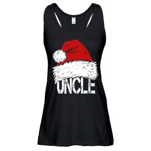 Christmas Santa Hat Uncle Ladies Essential Flowy Tank