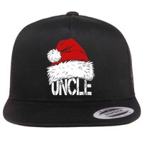 Christmas Santa Hat Uncle Flat Bill Trucker Hat