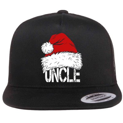 Christmas Santa Hat Uncle Flat Bill Trucker Hat